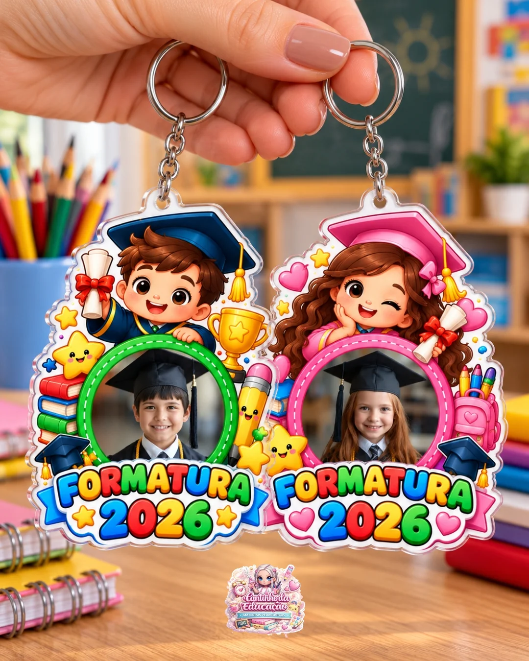 CHAVEIROS PERSONALIZADOS DE FORMATURA - EDITÁVEL — amostra 2: Deixe esse momento tão especial ainda mais inesquecível com… CHAVEIROS PERSONALIZADOS DE FORMATURA - EDITÁVEL — amostra 2: Deixe esse momento tão especial ainda mais inesquecível com…