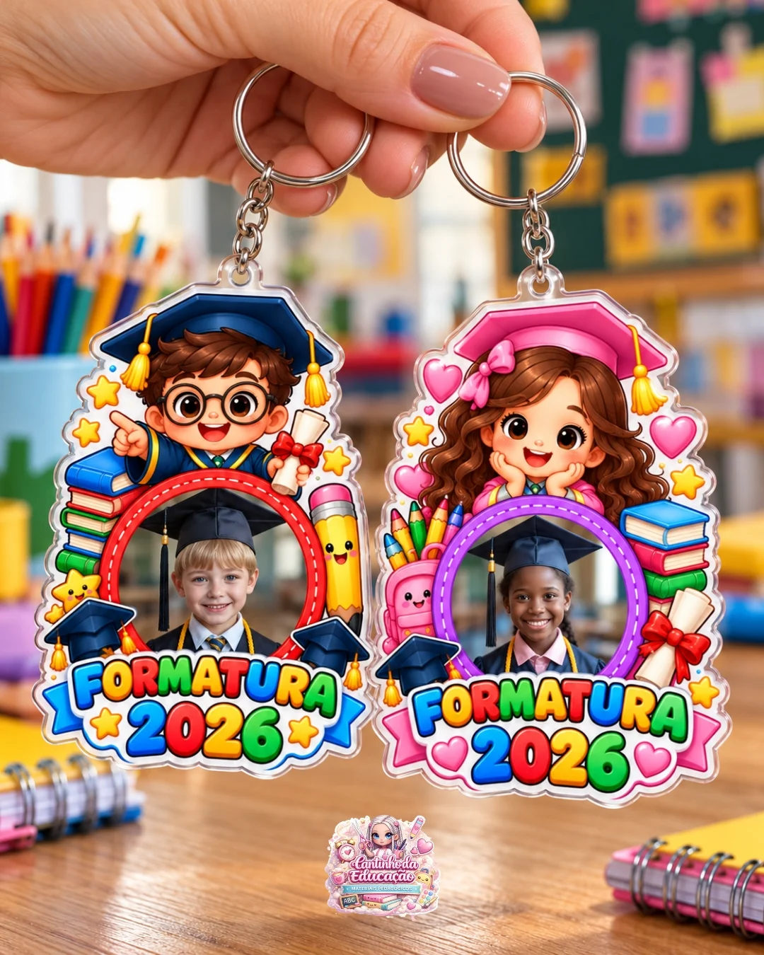 CHAVEIROS PERSONALIZADOS DE FORMATURA - EDITÁVEL — amostra 3: Deixe esse momento tão especial ainda mais inesquecível com… CHAVEIROS PERSONALIZADOS DE FORMATURA - EDITÁVEL — amostra 3: Deixe esse momento tão especial ainda mais inesquecível com…
