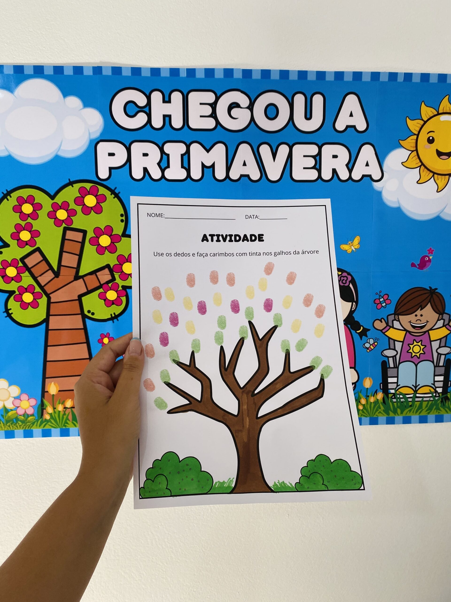 Chegou a primavera kit pedagógico – PDF para Imprimir | Educação Infantil e Anos Iniciais — amostra 3: Para quem é indicado Chegou a primavera kit pedagógico – PDF para Imprimir | Educação Infantil e Anos Iniciais — amostra 3: Para quem é indicado
