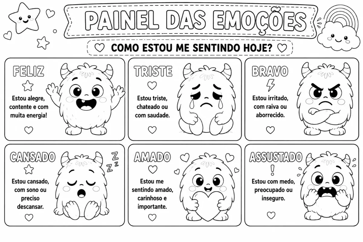 🌈✨ CHEGOU O KIT MAIS FOFO E COMPLETO PARA TRABALHAR AS EMOÇÕES. — amostra 6: 🌈✨ CHEGOU O KIT MAIS FOFO E COMPLETO PARA…