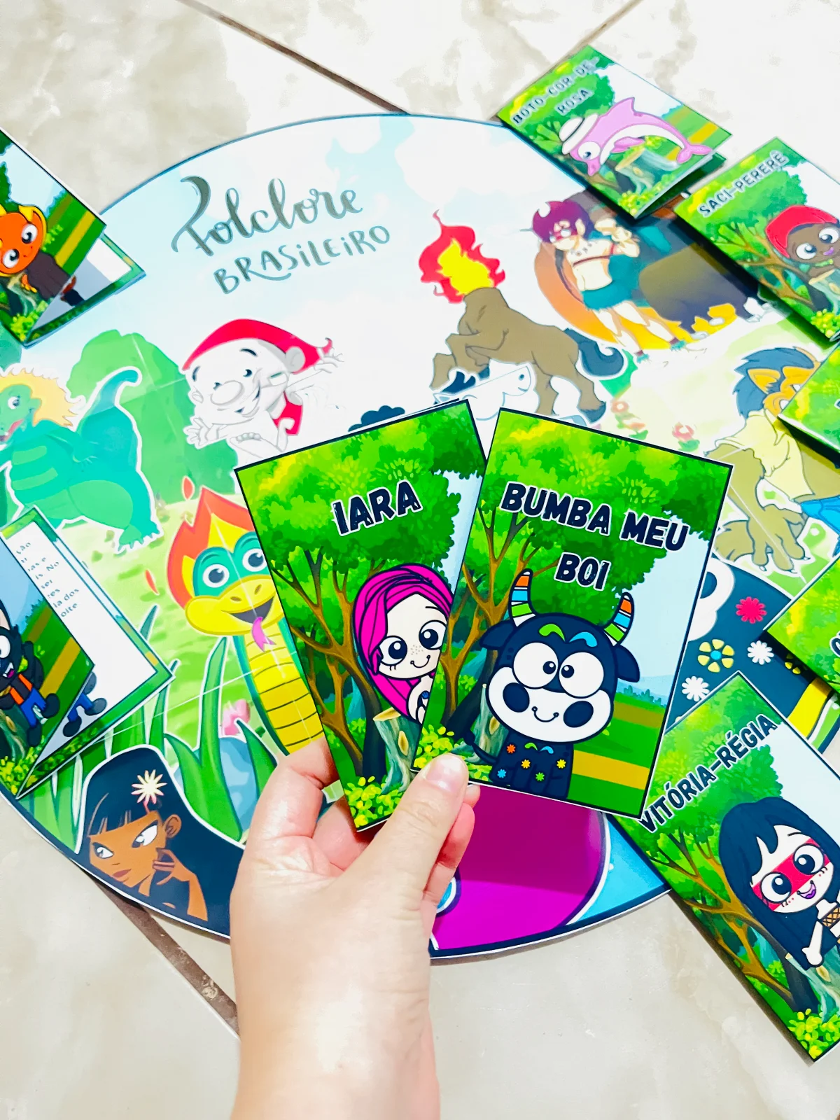 🎉✨ CHEGOU O TAPETE/PAINEL DO FOLCLORE + LIVRINHOS DAS LENDAS! ✨🎉 PDF PRONTO PARA IMPRIMIR — Alfabetização para Educação…