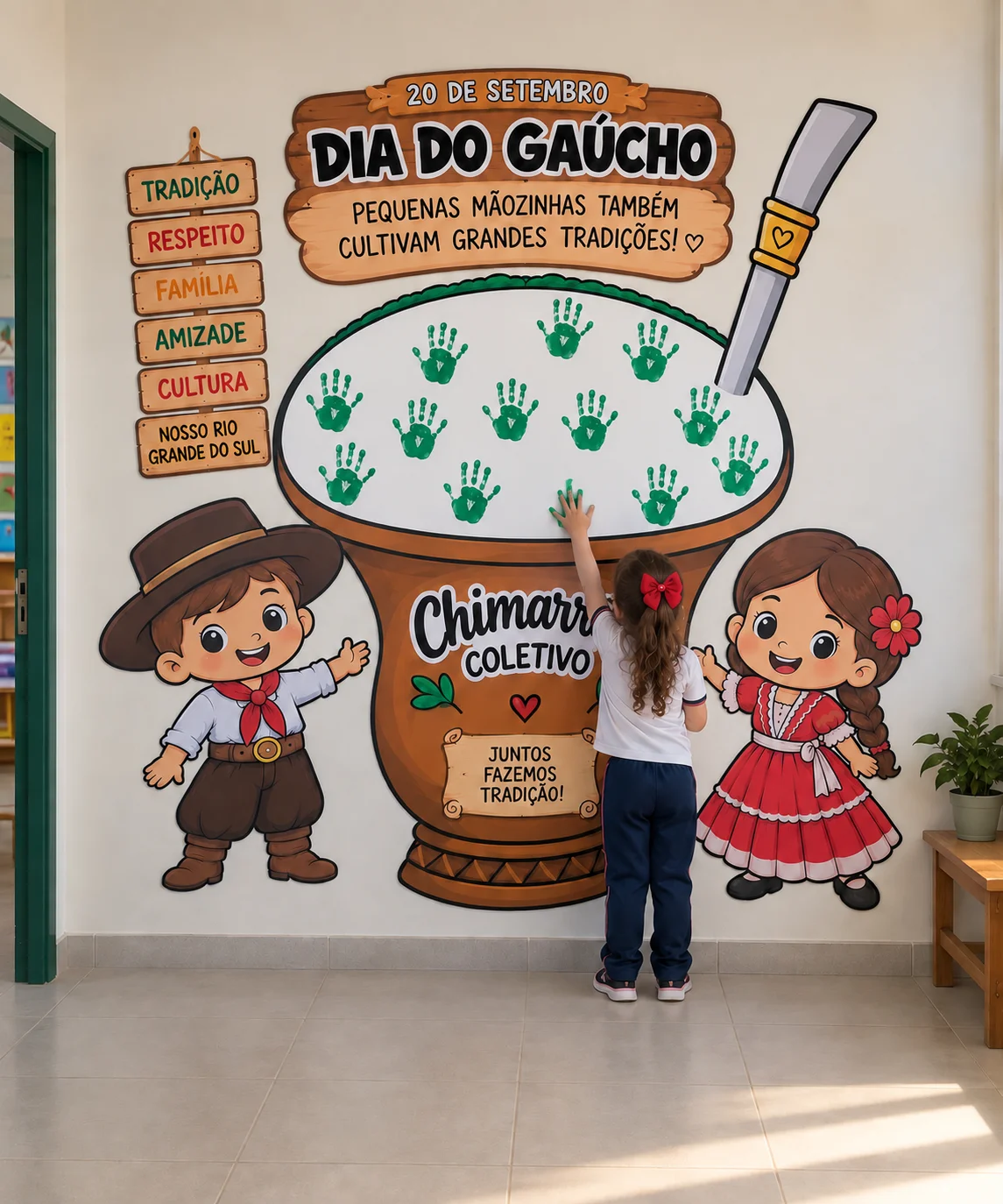 CHIMARRÃO COLETIVO — DIA DO GAÚCHO 🧉 — capa do material