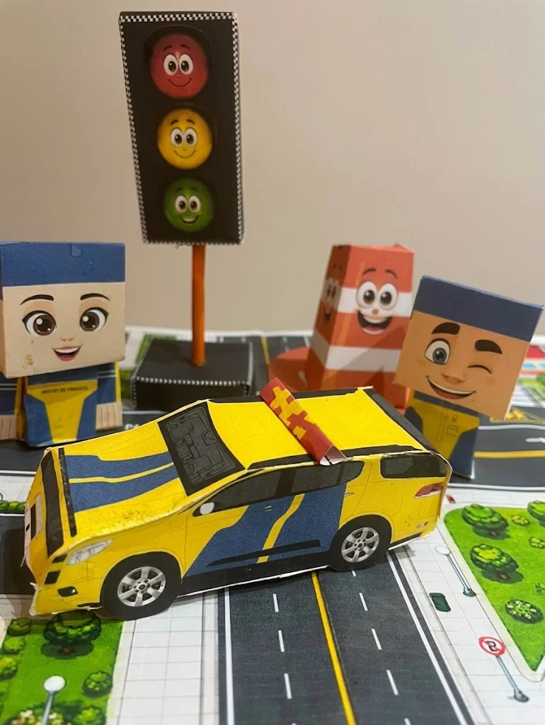 Cidade do Trânsito: Jogo Educativo para Aprender Brincando — amostra 4: Jogo educativo sobre trânsito para montar cidade,…