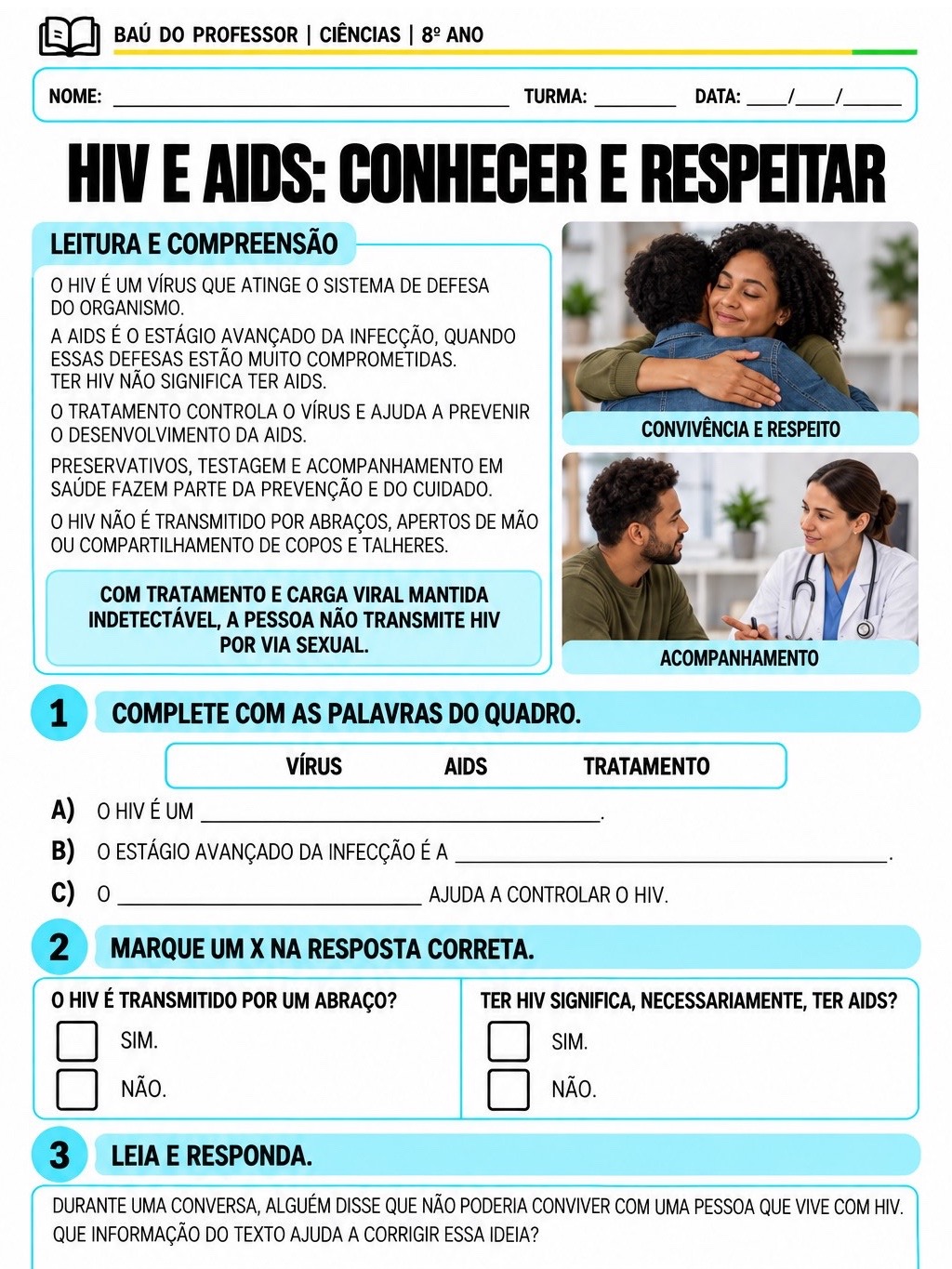 Ciências Adaptadas 8º Ano: 66 Atividades em PDF com Gabarito — amostra 2: Apostila de Ciências adaptadas para o 8º ano: 66… Ciências Adaptadas 8º Ano: 66 Atividades em PDF com Gabarito — amostra 2: Apostila de Ciências adaptadas para o 8º ano: 66…