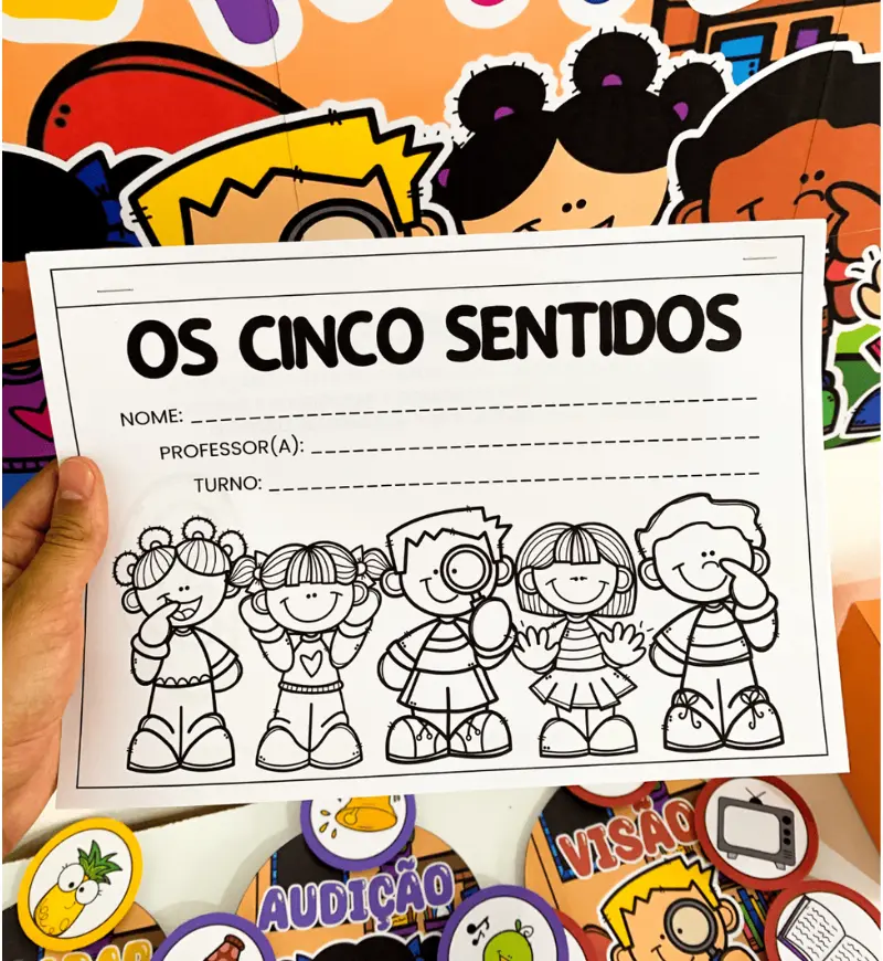Cinco Sentidos: Kit em PDF para Educação Infantil — amostra 3: Como usar em sala de aula