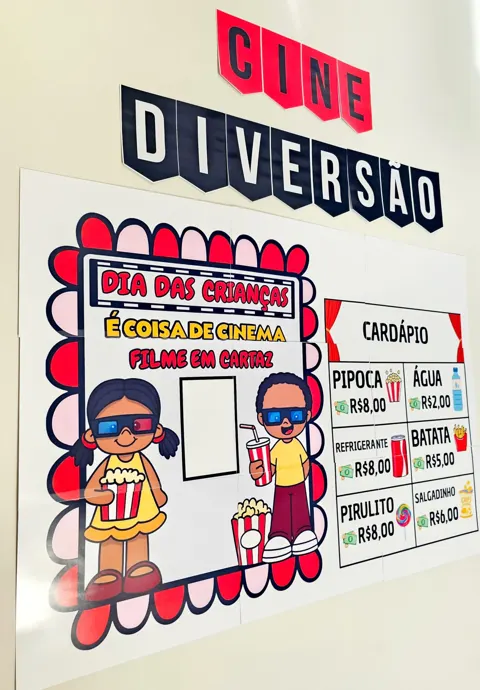 Cineminha — capa do material