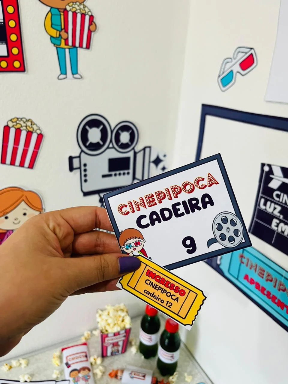 Cinepipoca - Kit Cinema na sala de aula: Dia das Crianças — Matemática para Todas as séries: Kit temático 'Cinepipoca' com…