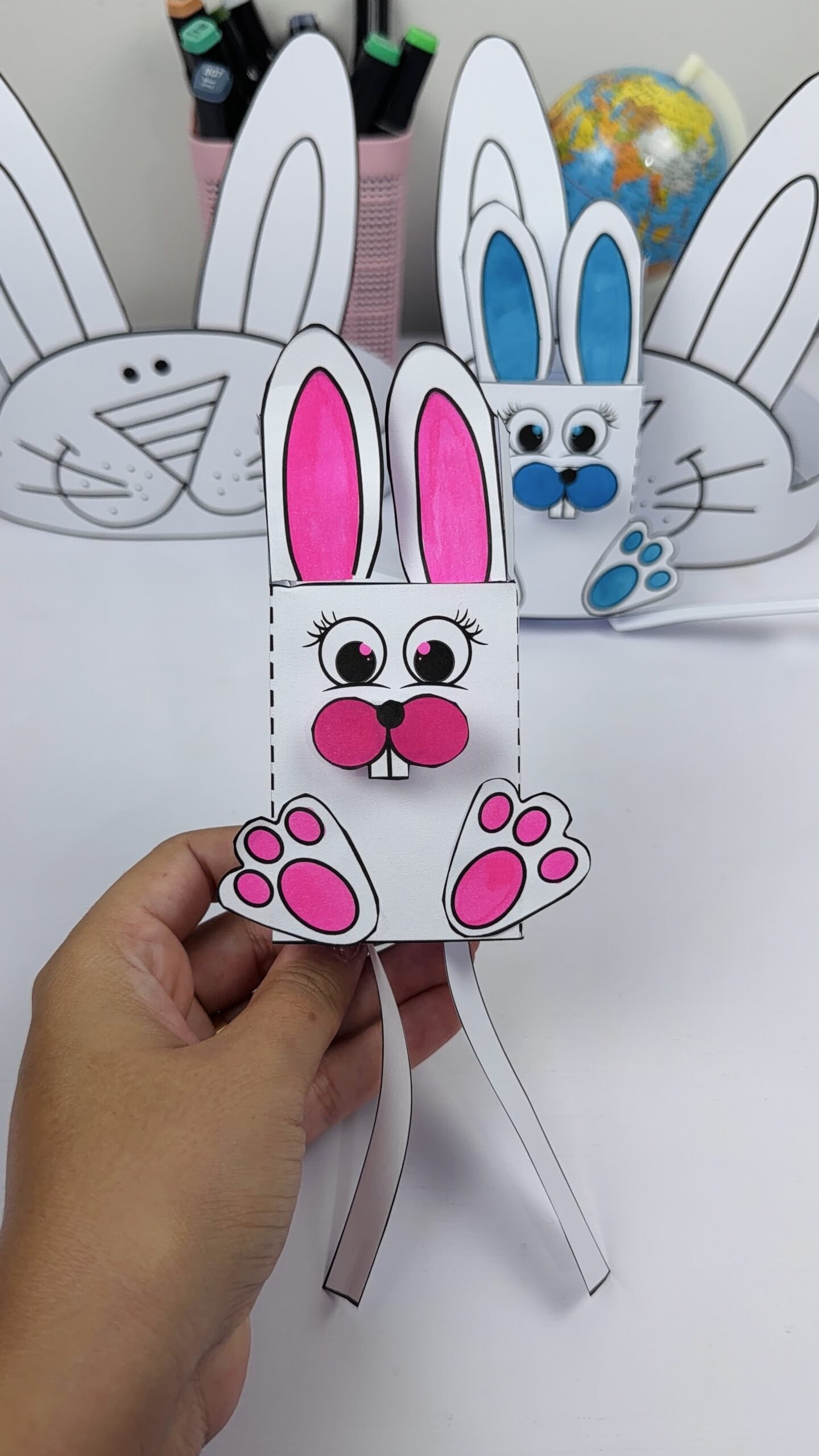 Coelho interativo + coroa para colorir – PDF para Imprimir | Educação Infantil — amostra 3: Para quem é indicado