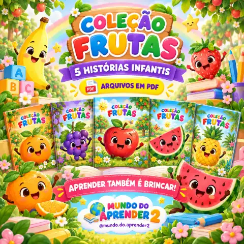 🍎🍓COLEÇÃO FRUTAS 🍌🍉 — capa do material