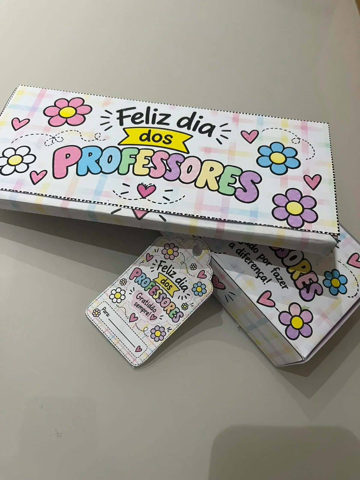Coleção Mimo de Professor - DIA DO PROFESSOR INFANTIL E FUNDAMENTAL — capa do material