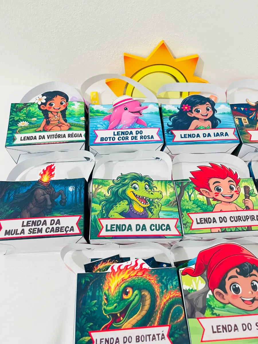 Coleção Sacolas Teatrais do Folclore Brasileiro — amostra 2: Transforme o aprendizado sobre o folclore em uma experiência…