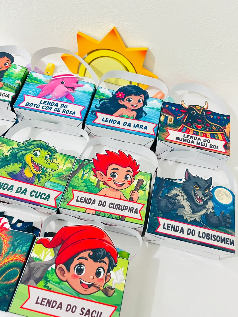 Coleção Sacolas Teatrais do Folclore Brasileiro — amostra 4: Transforme o aprendizado sobre o folclore em uma experiência…