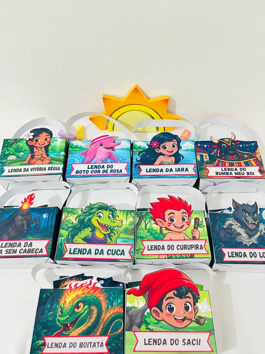 Coleção Sacolas Teatrais do Folclore Brasileiro — amostra 5: Transforme o aprendizado sobre o folclore em uma experiência…