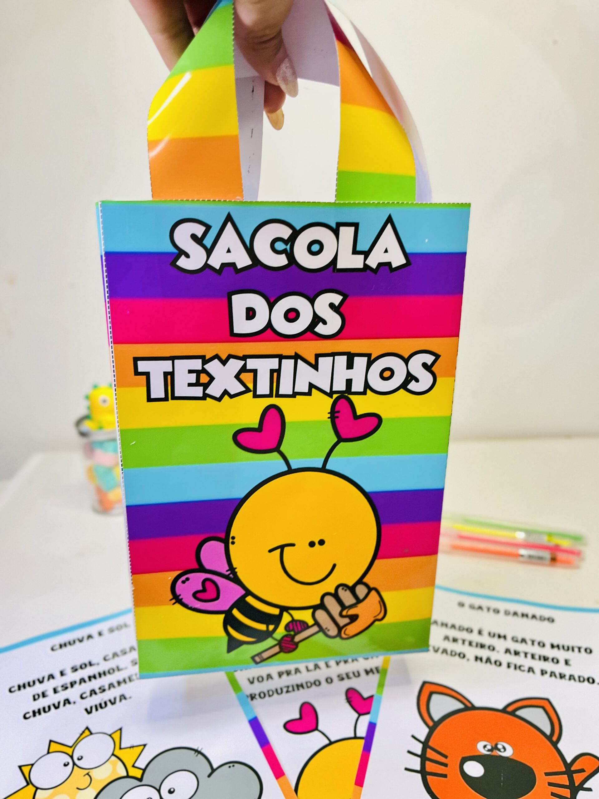 Coletânea de textos para imprimir na alfabetização — amostra 1: Uma proposta de leitura para levar à sala