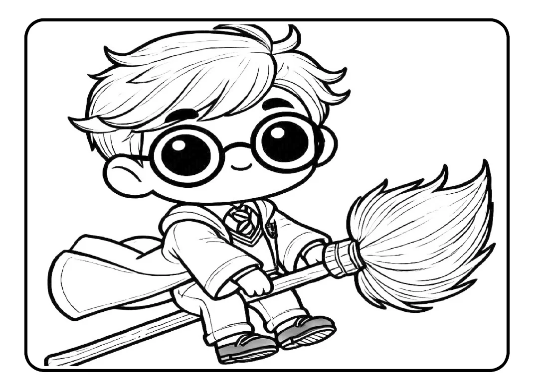🪄✨ COLORINDO HARRY POTTER — A MAGIA COMEÇA COM AS CORES! — amostra 3: O Colorindo Harry Potter traz ilustrações fofas… 🪄✨ COLORINDO HARRY POTTER — A MAGIA COMEÇA COM AS CORES! — amostra 3: O Colorindo Harry Potter traz ilustrações fofas…