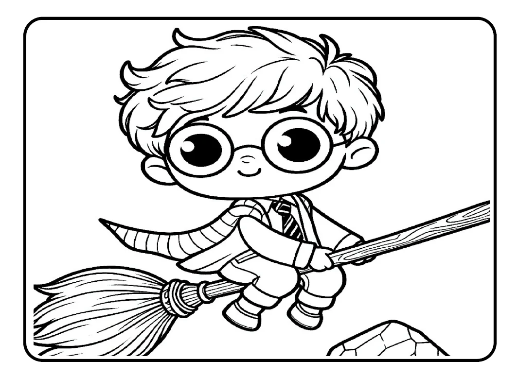 🪄✨ COLORINDO HARRY POTTER — A MAGIA COMEÇA COM AS CORES! — amostra 4: O Colorindo Harry Potter traz ilustrações fofas… 🪄✨ COLORINDO HARRY POTTER — A MAGIA COMEÇA COM AS CORES! — amostra 4: O Colorindo Harry Potter traz ilustrações fofas…