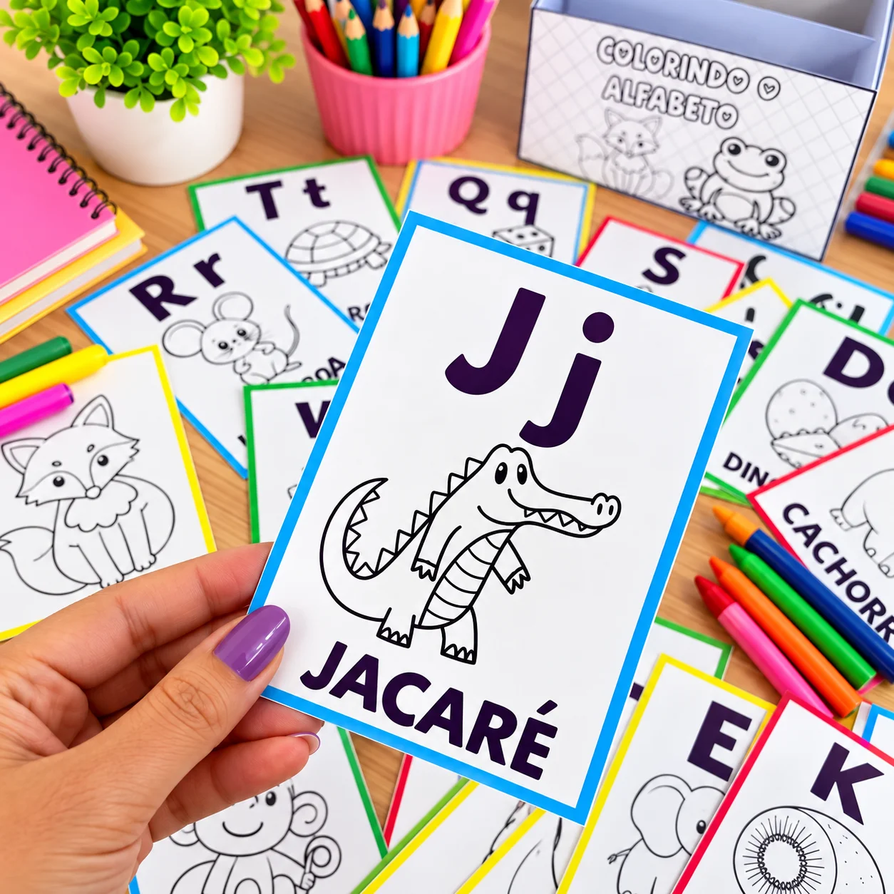 Colorindo o Alfabeto – Atividades de Pintura das Letras — amostra 1: 🔤🎨 COLORINDO O ALFABETO – APRENDER BRINCANDO! Colorindo o Alfabeto – Atividades de Pintura das Letras — amostra 1: 🔤🎨 COLORINDO O ALFABETO – APRENDER BRINCANDO!