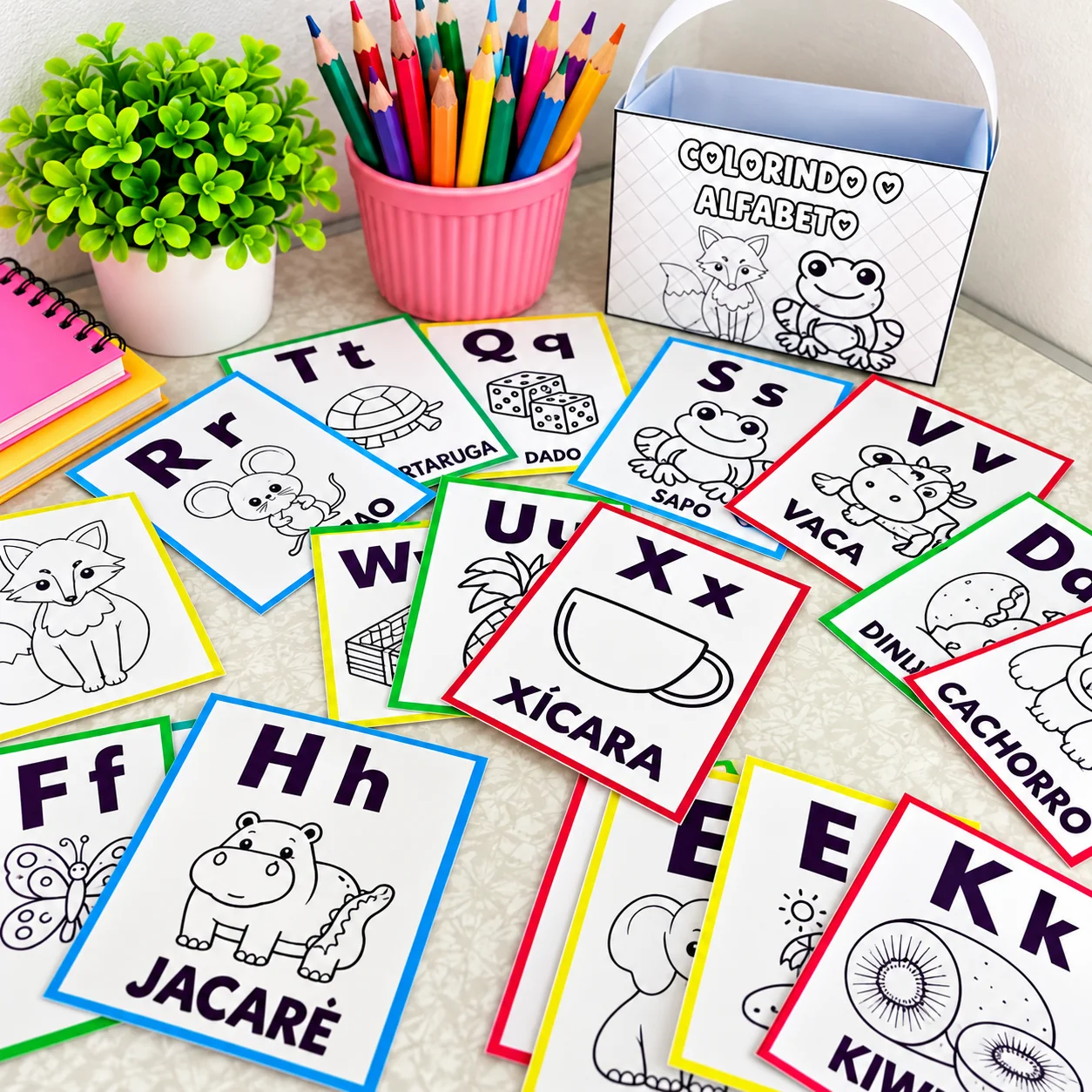 Colorindo o Alfabeto – Atividades de Pintura das Letras — amostra 2: 🔤✨ Garanta esse recurso e torne suas atividades ainda… Colorindo o Alfabeto – Atividades de Pintura das Letras — amostra 2: 🔤✨ Garanta esse recurso e torne suas atividades ainda…