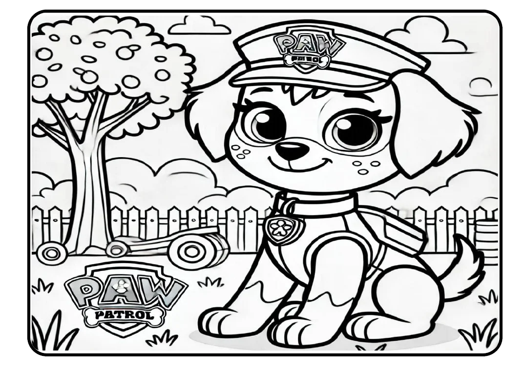 COLORIR PATRULHA CANINA - ARTES ATIVIDADE LUDICA — amostra 2: Com o Colorindo com a Patrulha , a diversão está garantida
