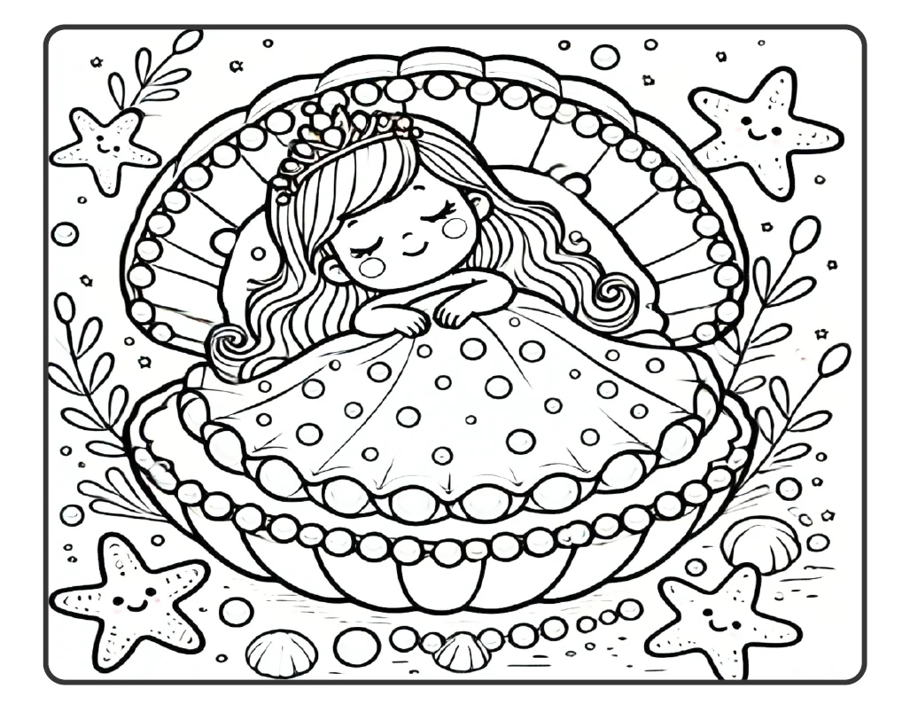 COLORIR PRINCESAS - 👑✨ UM MUNDO ENCANTADO DE CORES — amostra 2: Com o Colorindo as Princesas , cada página vira um convite…