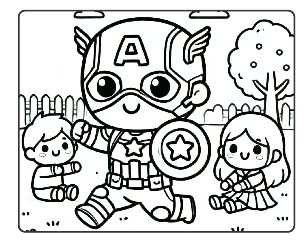 COLORIR SUPER HEROIS -UMA AVENTURA CHEIA DE CORES COM OS SUPER-HERÓIS! — amostra 3: O Colorindo com Super-Heróis chegou…