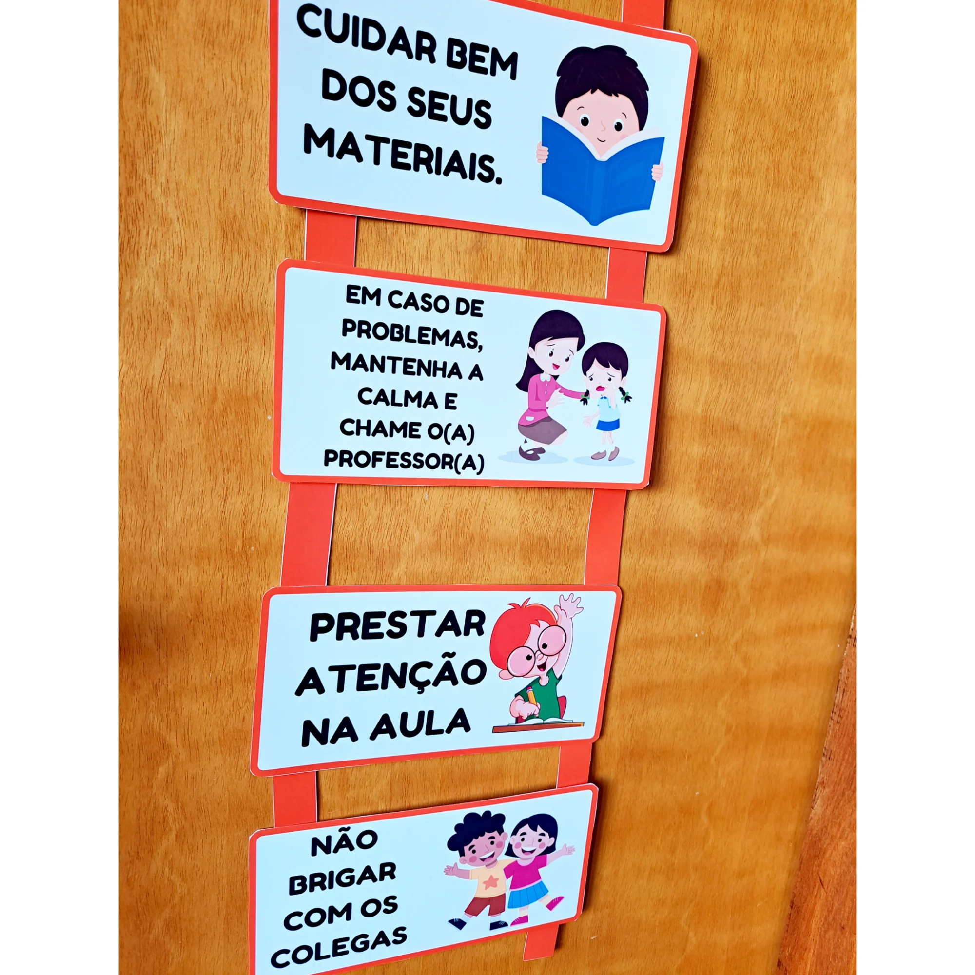 COMBINADOS DA SALA - EDUCAÇÃO INFANTIL E FUNDAMENTAL ANOS INICIAIS — amostra 1: O material COMBINADOS DA SALA ajuda a…