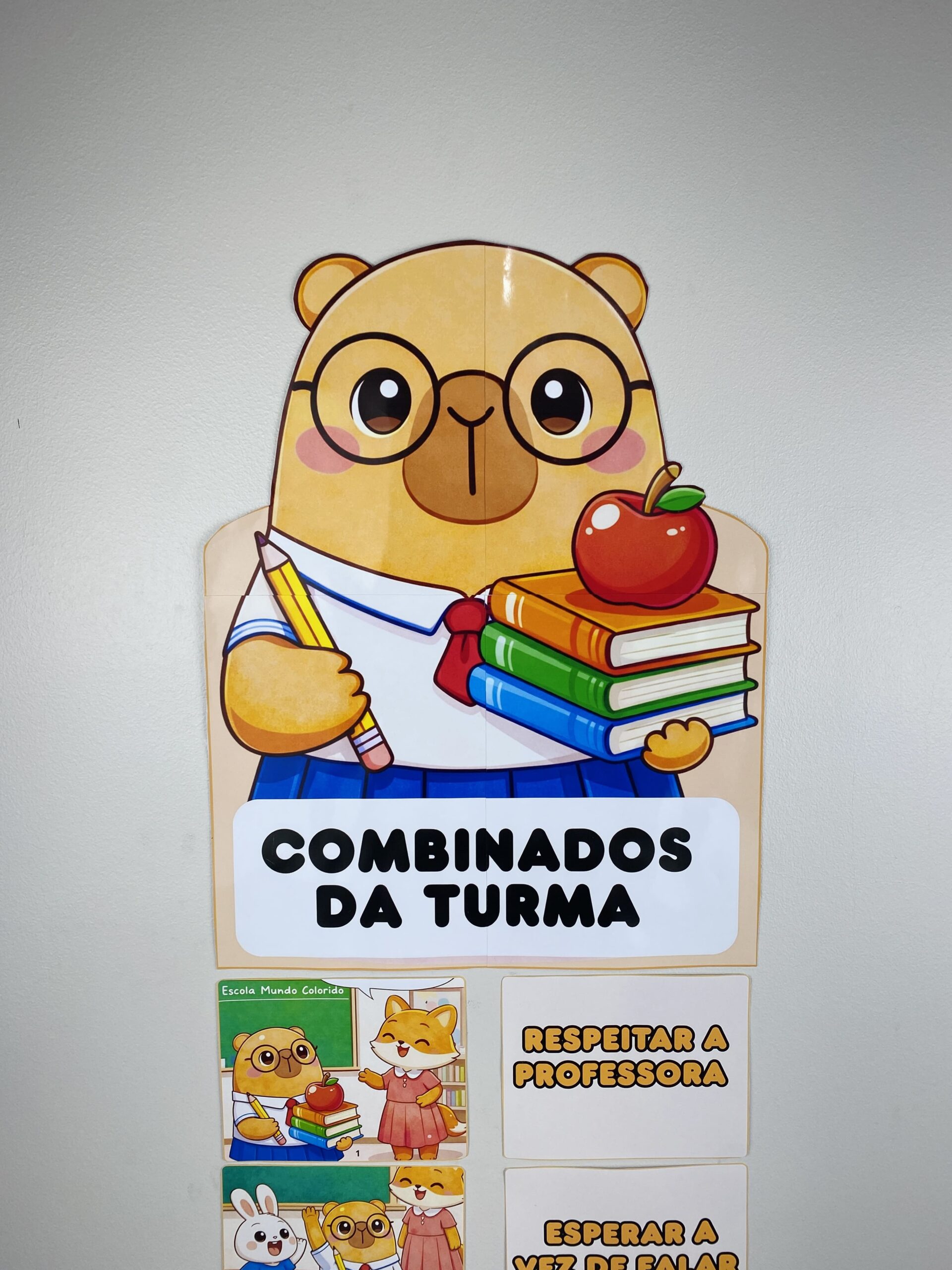 Combinados da turma painel decorativo | Educação Infantil — amostra 2: Sobre o COMBINADOS DA TURMA PAINEL DECORATIVO