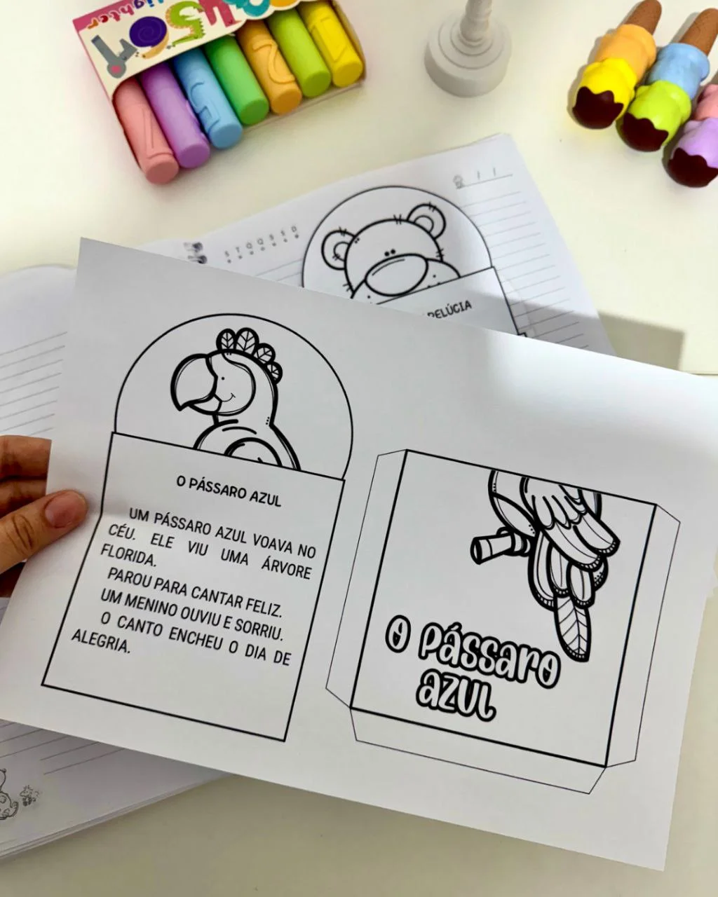 Combo 100 Textos para Treino de Leitura | Fluência Leitora Educação Infantil PDF — amostra 4: O Combo 100 Textos para…