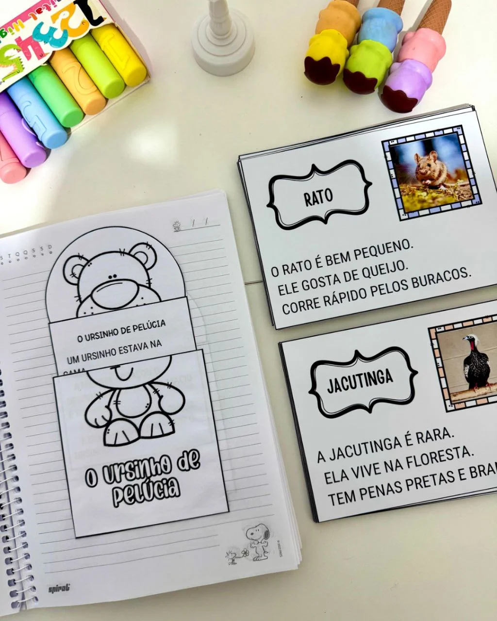 Combo 100 Textos para Treino de Leitura | Fluência Leitora Educação Infantil PDF — amostra 6: O Combo 100 Textos para…
