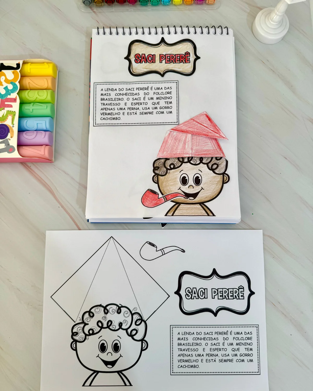 Combo Atividades - Artes Tema Folclore | Educação Infantil — amostra 1: Sobre o Combo Atividades - Artes Tema Folclore