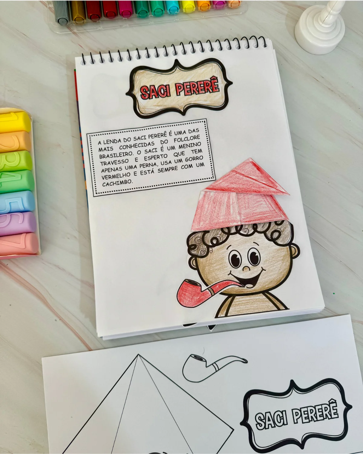 Combo Atividades - Artes Tema Folclore | Educação Infantil — capa do material