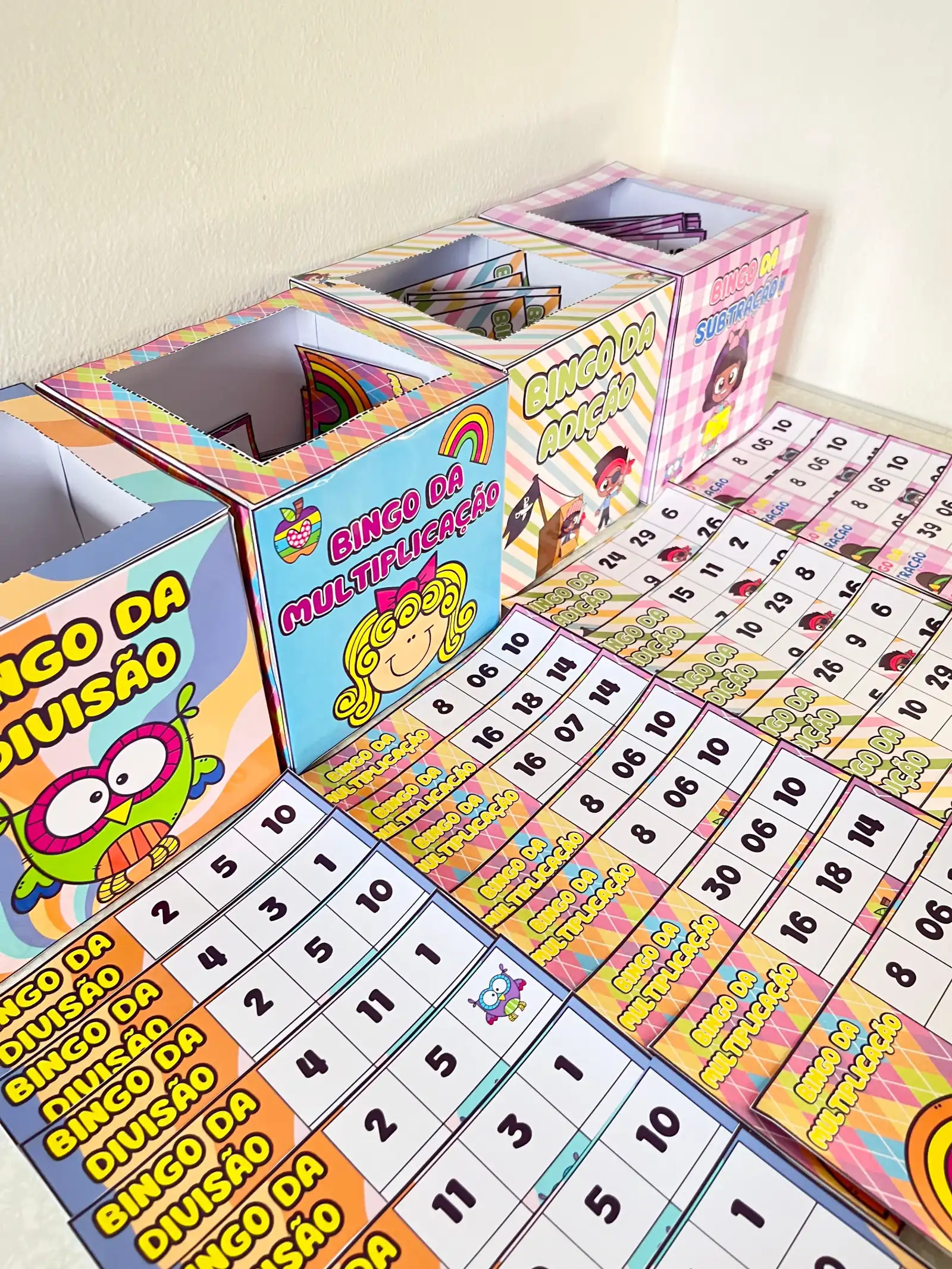 Combo Bingo das 4 Operações – 4º e 5º Ano | Matemática — amostra 2: Combo Bingo das 4 Operações para praticar adição,…