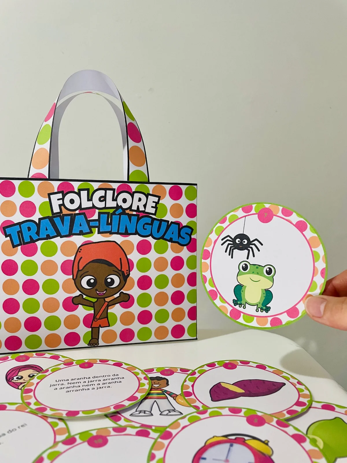 COMBO: BINGO + TRAVA-LÍNGUAS DO FOLCLORE BRASILEIRO — amostra 4: Ensine o Folclore Brasileiro de forma divertida com um…