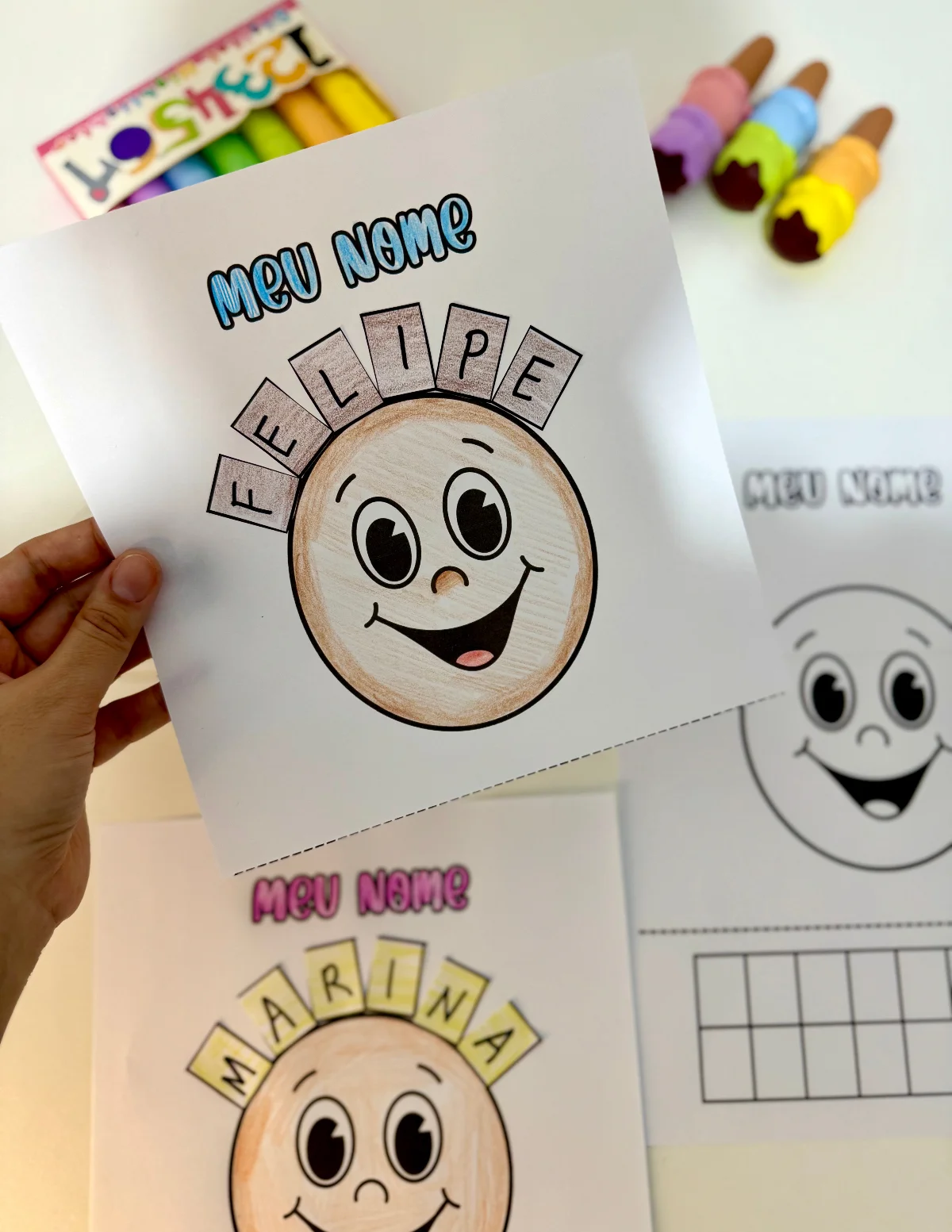 Combo com 10 Atividades – Educação Infantil — amostra 1: Kit com 10 atividades simples, lúdicas e educativas , ideais para…