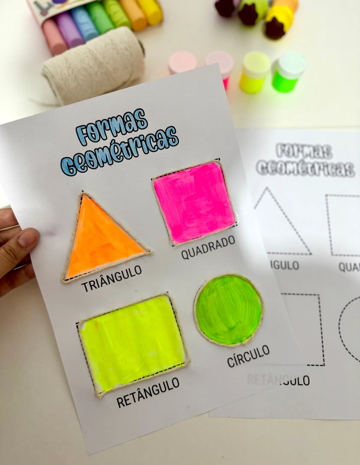 Combo com 10 Atividades – Educação Infantil — amostra 5: Kit com 10 atividades simples, lúdicas e educativas , ideais para…