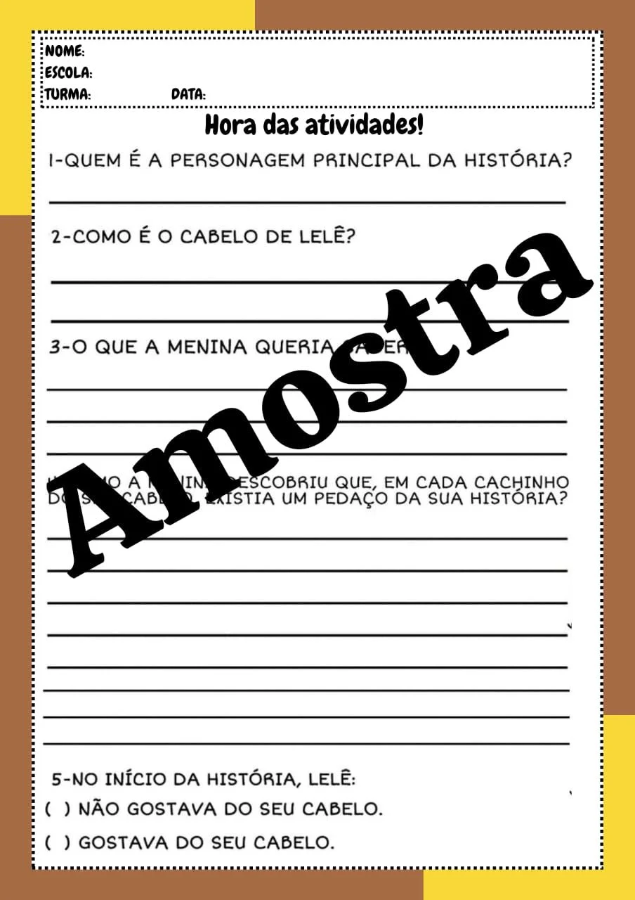 Combo completo Consciência negra ( ensino fundamental) — amostra 3: ✅ Projeto África