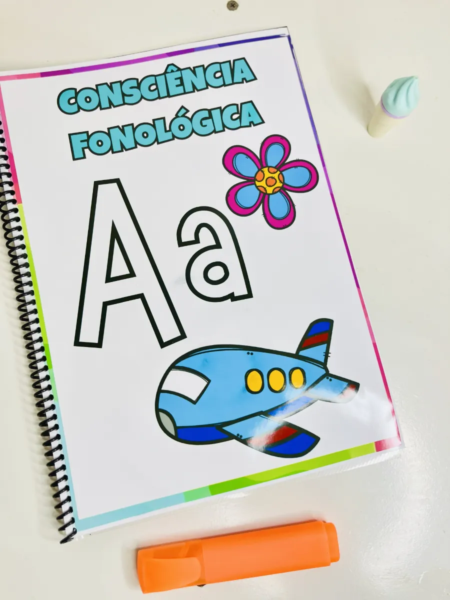 Combo Completo de Alfabetização – 12 materias — amostra 4: Combo Alfabetização com 12 materiais em PDF para trabalhar…