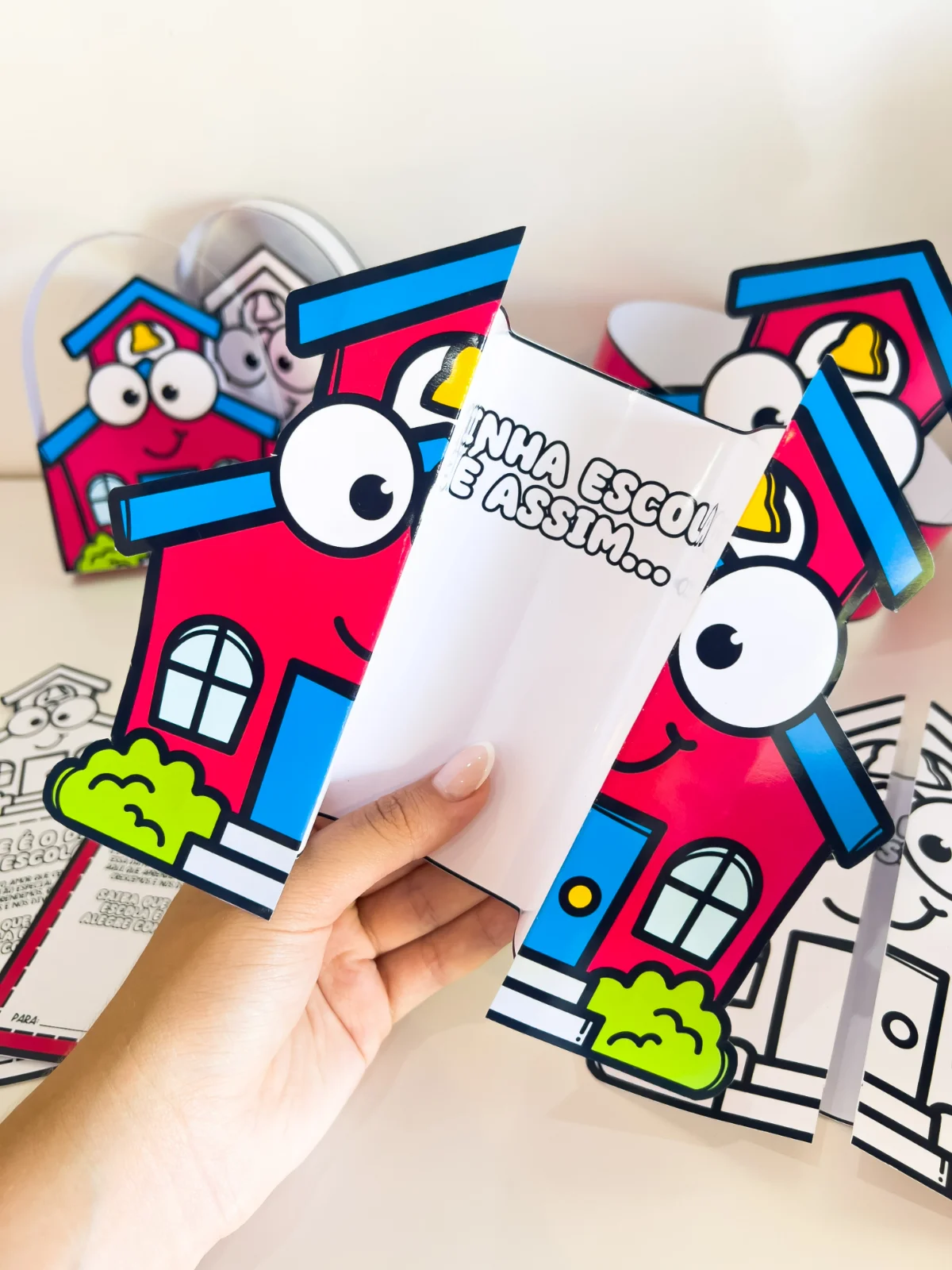 Combo Completo Dia da escola – Material Pedagógico — amostra 5: Este é um combo super completo de lembrancinhas para o dia…