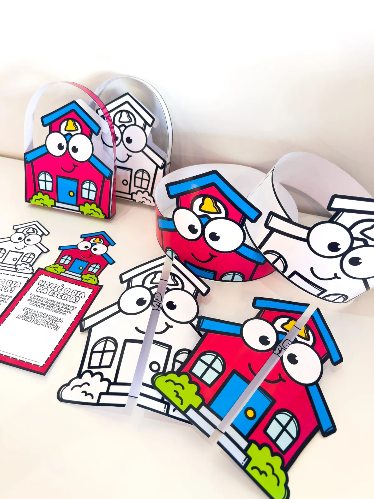 Combo Completo Dia da escola – Material Pedagógico — amostra 7: Este é um combo super completo de lembrancinhas para o dia…