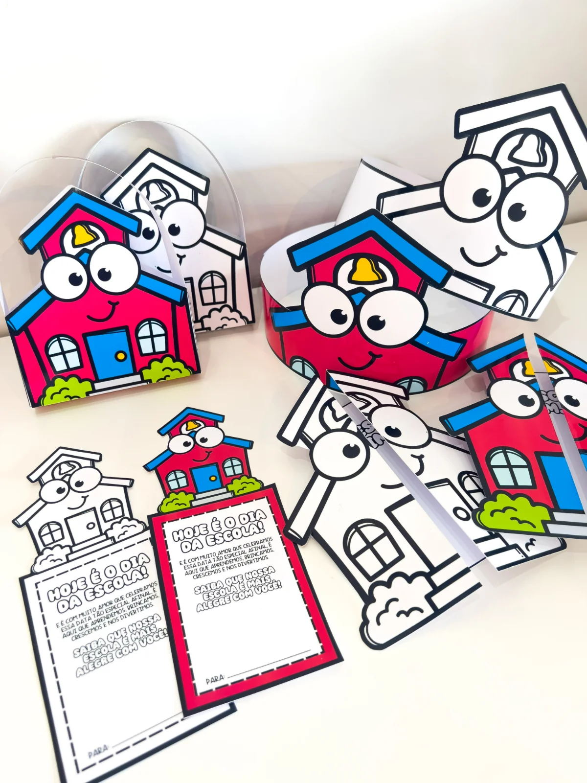 Combo Completo Dia da escola – Material Pedagógico — capa do material