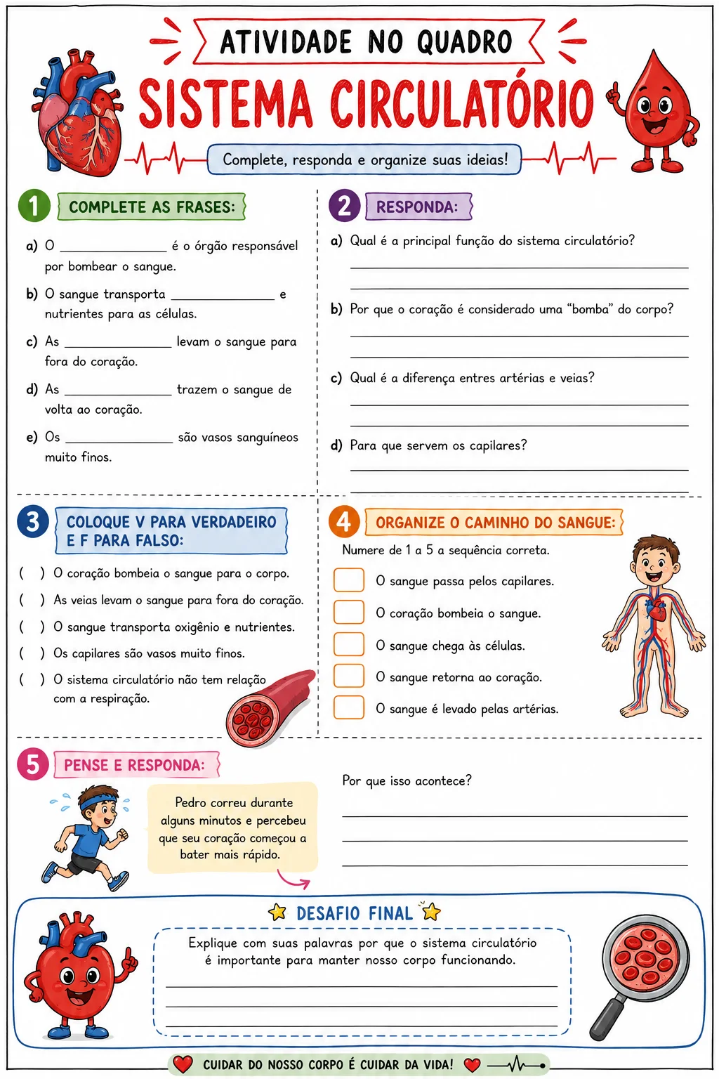 Combo Corpo Humano – 3 Sistemas.– 5° ano — amostra 4: Combo com atividades sobre os sistemas respiratório, digestório e… Combo Corpo Humano – 3 Sistemas.– 5° ano — amostra 4: Combo com atividades sobre os sistemas respiratório, digestório e…