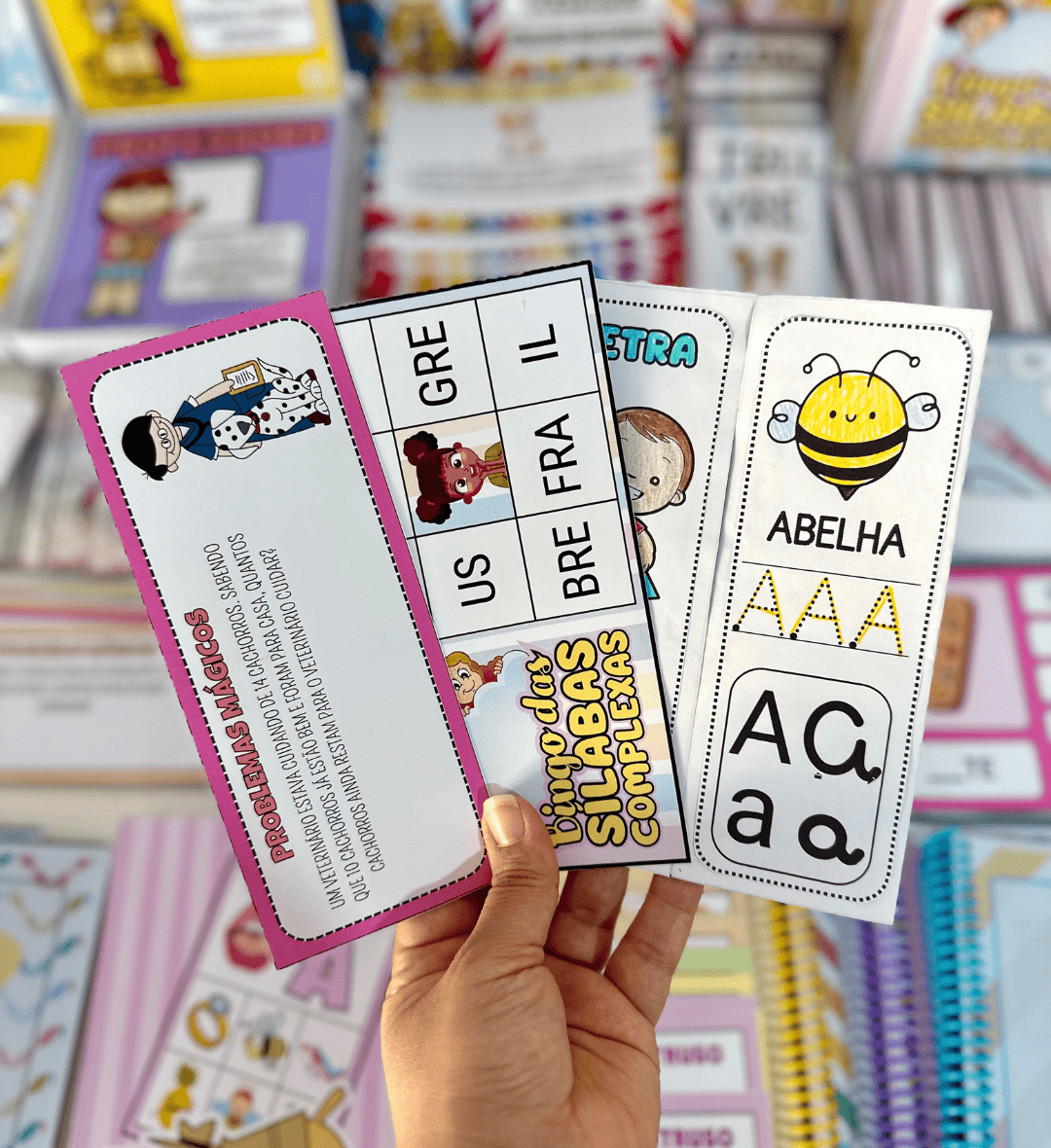 Combo de alfabetização: mais de 200 arquivos para imprimir — amostra 1: Combo de alfabetização para diferentes etapas da…