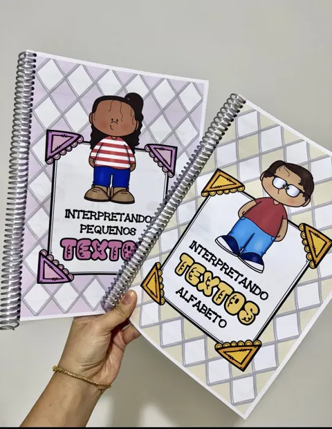 Combo de Apostilas de interpretação de textos curtos — capa do material