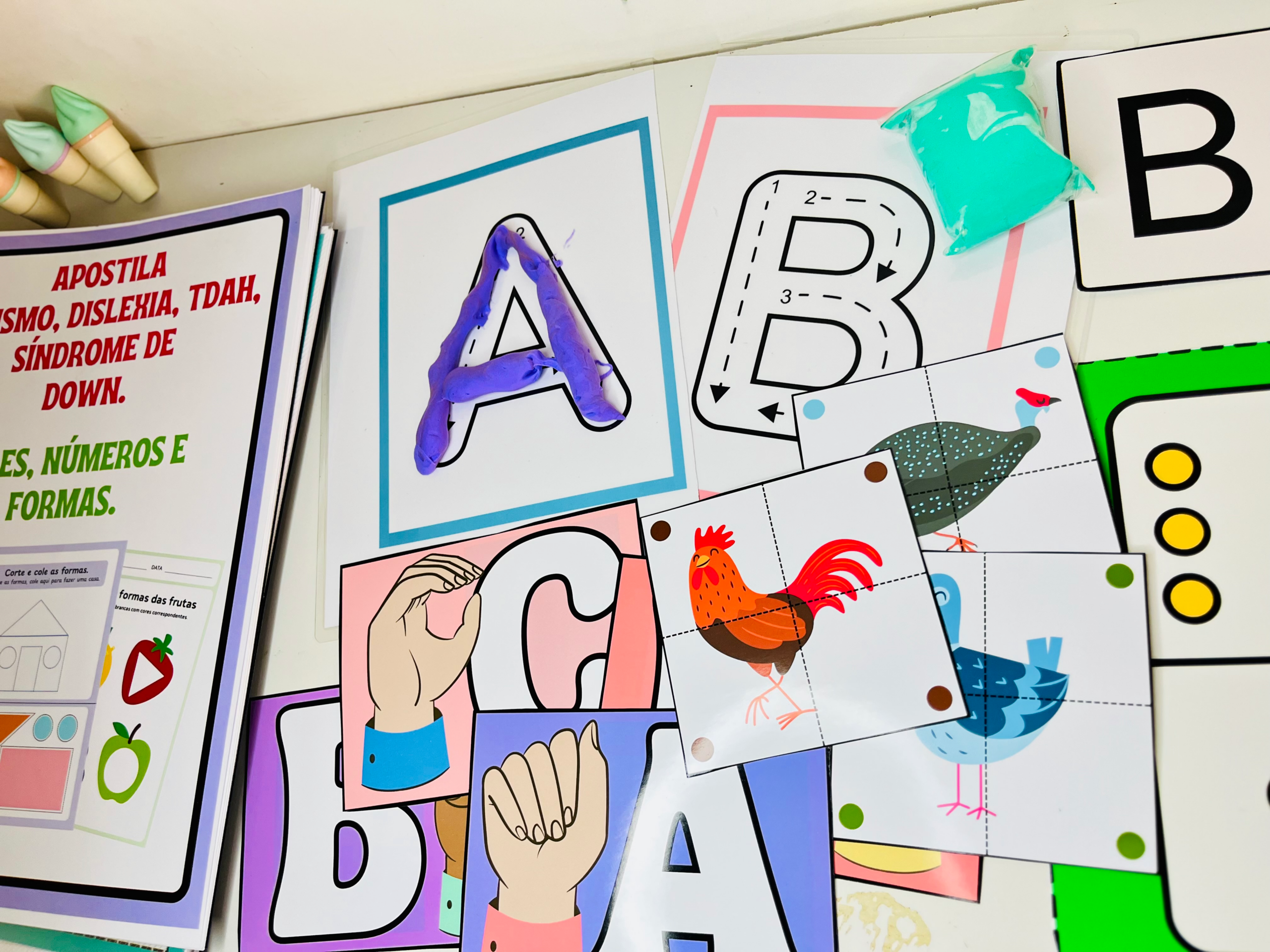Combo de apostilas educação inclusiva / aee - kit educação especial – Material Pedagógico — amostra 1: Sobre o COMBO DE…
