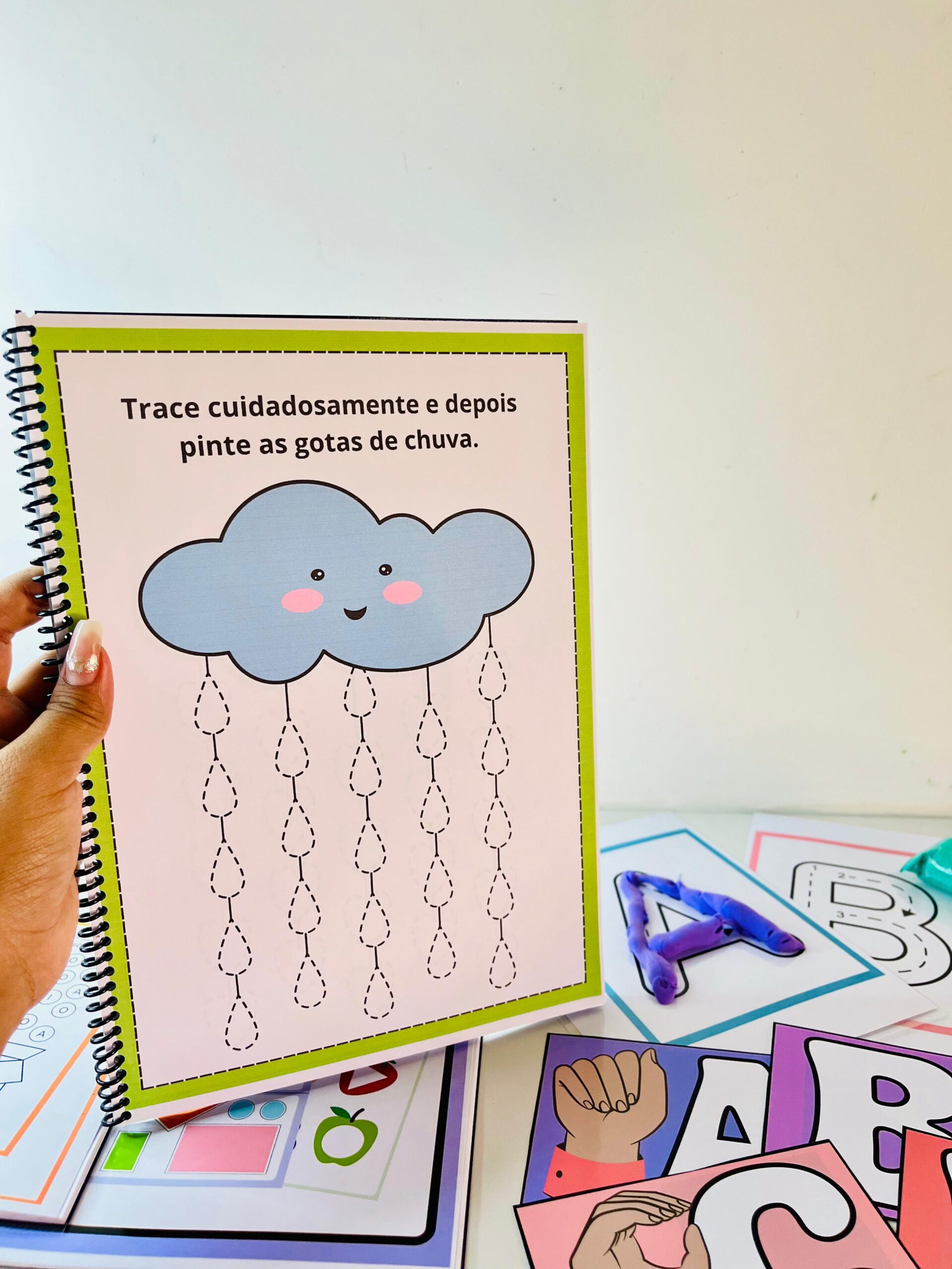 Combo de apostilas educação inclusiva / aee - kit educação especial – Material Pedagógico — amostra 2: Formato e entrega