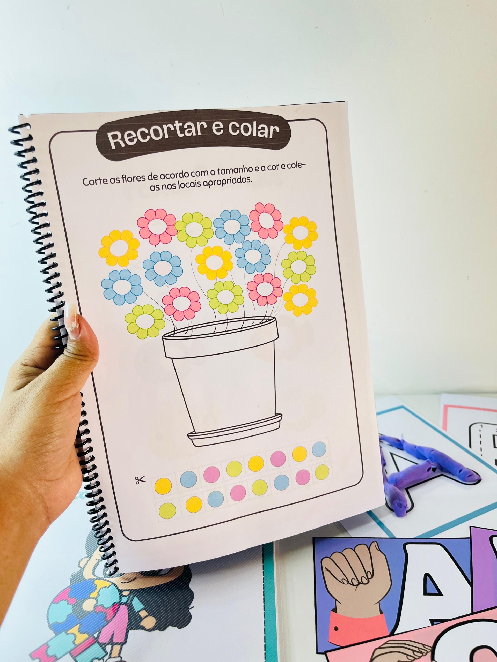 Combo de apostilas educação inclusiva / aee - kit educação especial – Material Pedagógico — amostra 5: Apresentamos o Combo…