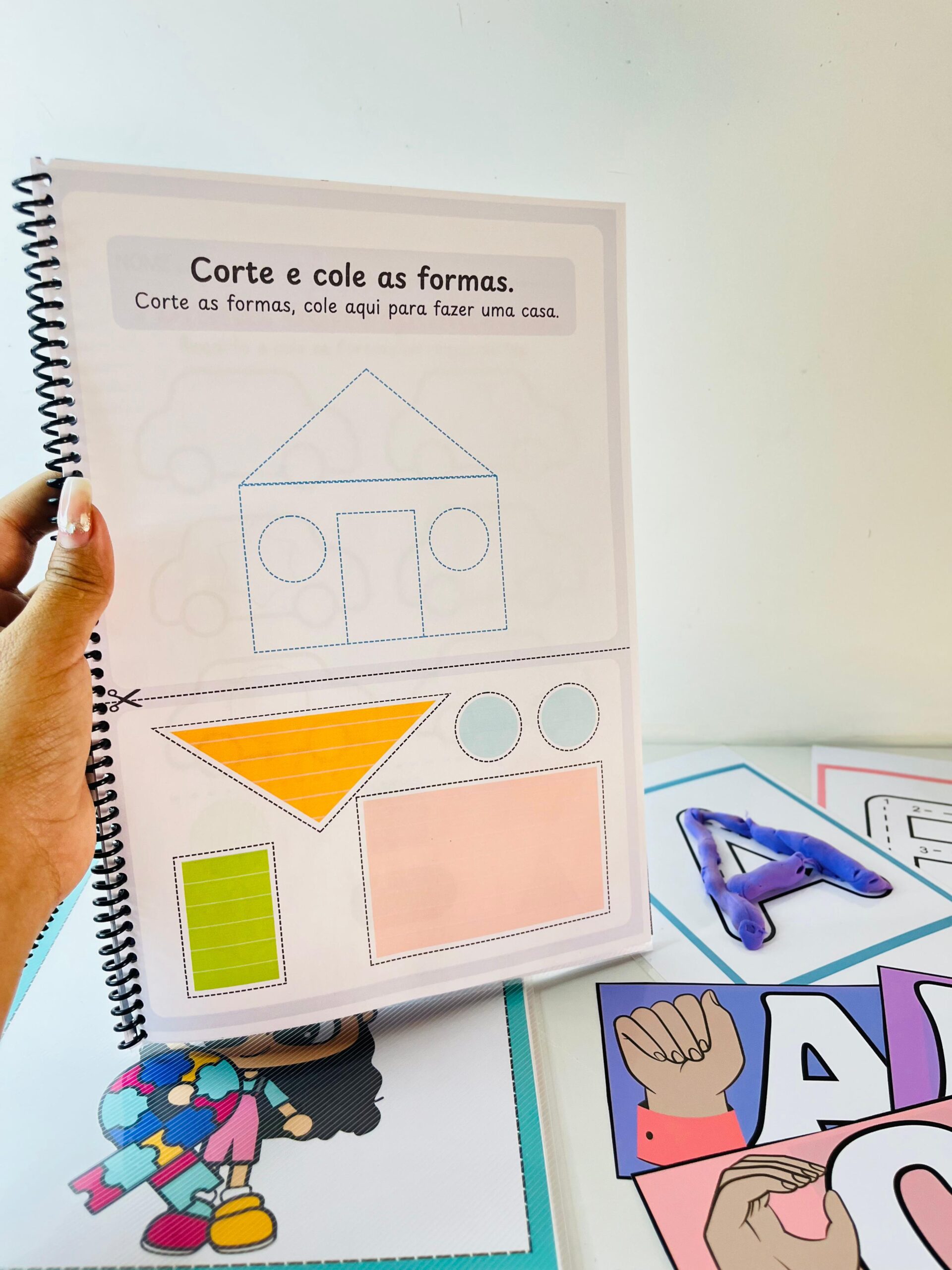 Combo de apostilas educação inclusiva / aee - kit educação especial – Material Pedagógico — amostra 7: Apresentamos o Combo…