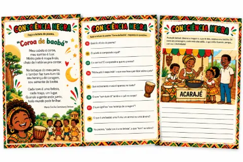 combo de Atividades de Consciência Negra para imprimir – — amostra 1: O que é