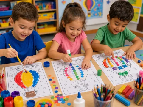 Combo de Atividades do Balão – Educação Infantil — amostra 4: 🏫 PARA QUEM É INDICADO?