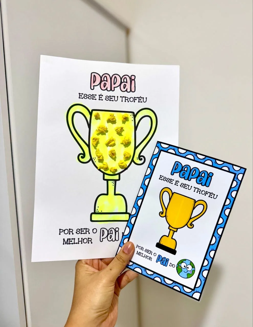 COMBO DE CARTÕES E ATIVIDADES DIA DOS PAIS – 5 ARQUIVOS EM PDF — amostra 1: Um combo especial com 5 propostas de atividades…